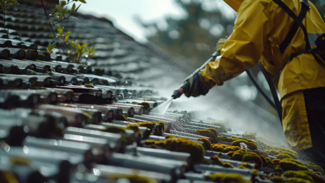 TEC Dachschaeden erkennen dachreinigung